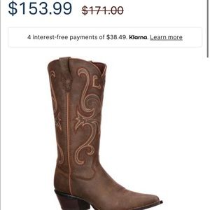 DURANGO WOMEN'S CRUSH JEALOUSY WESTERN BOOTS